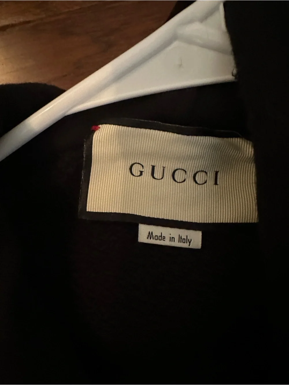 Gucci Printed Logo Black hoodie  Sweatshirt